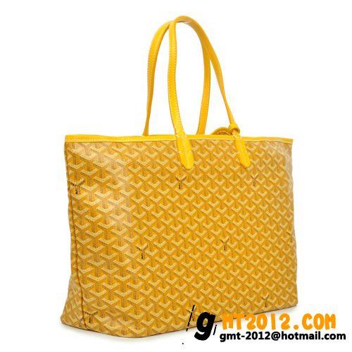 ゴヤールスーパーコピー トートバッグ サンルイPM イエロー GOYARD-027